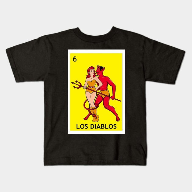 LOS DIABLITOS Kids T-Shirt by The Losers Club